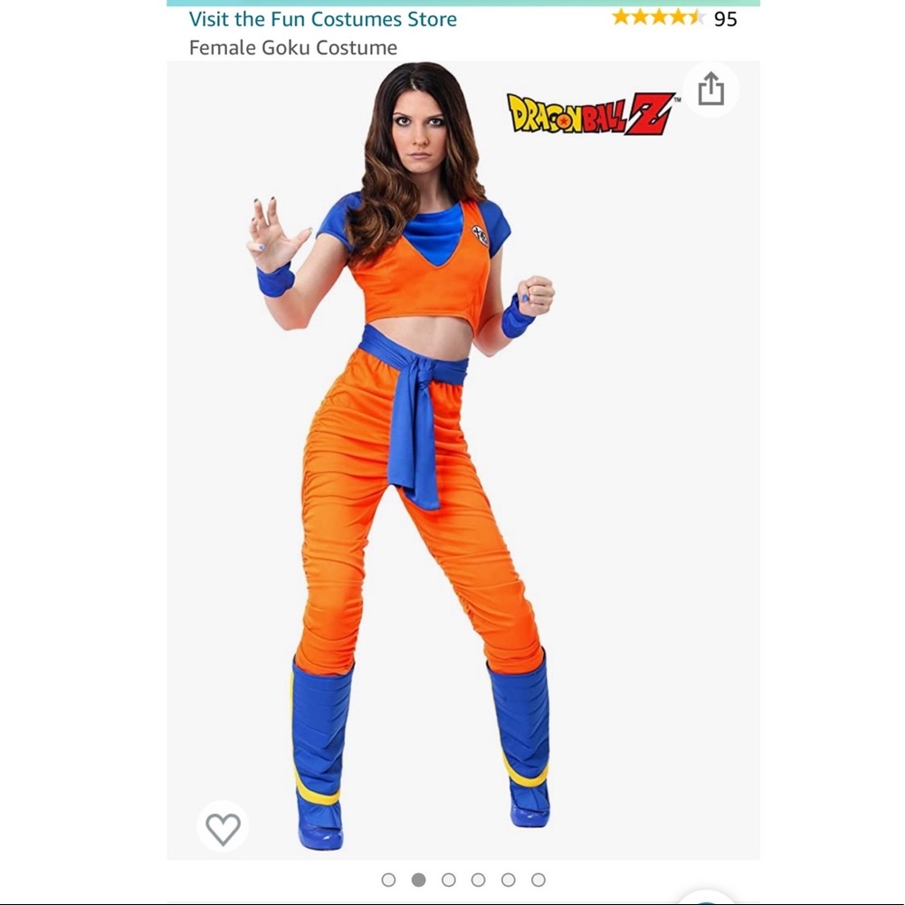Womens Goku costume
